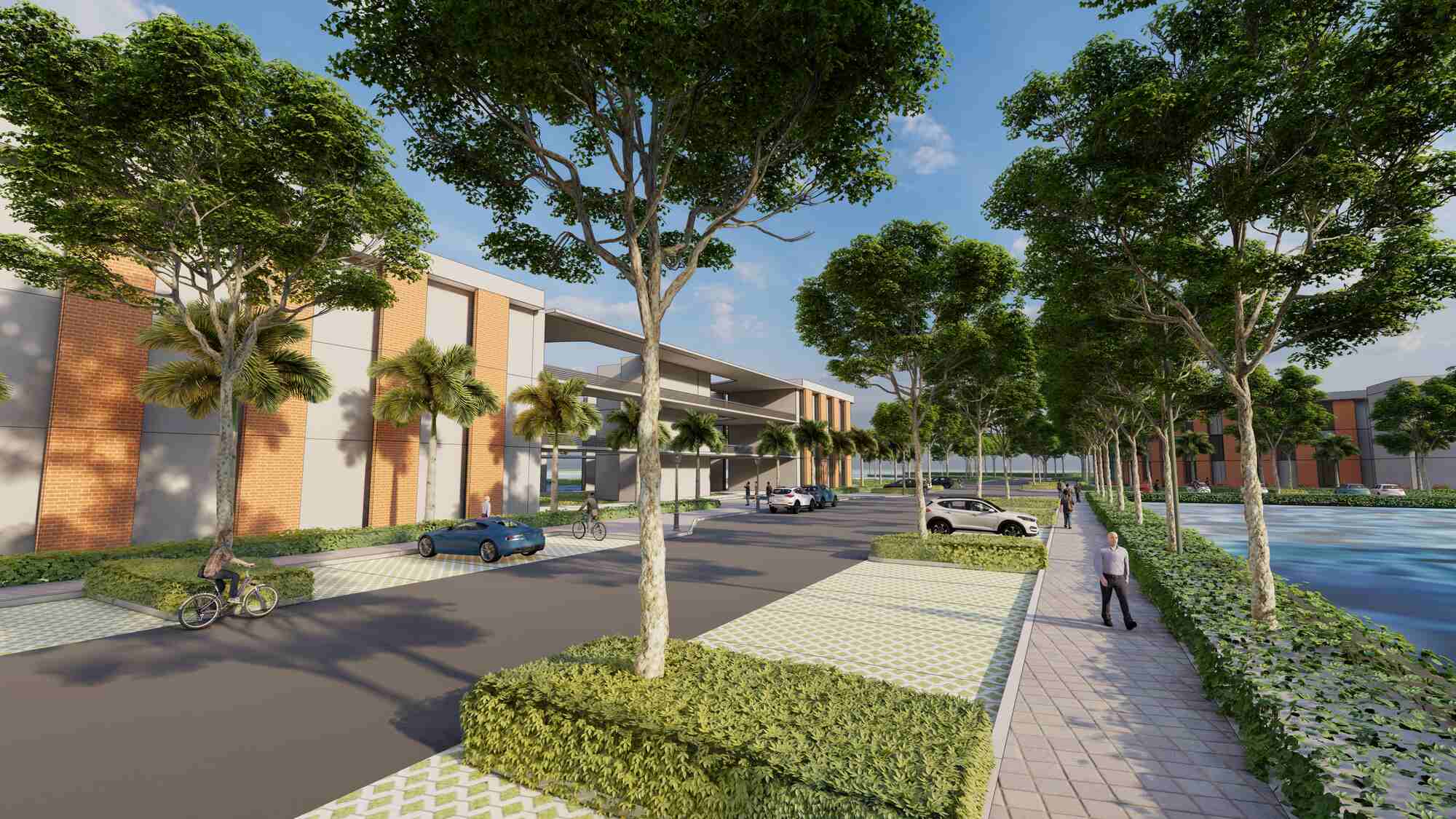 BIT Sindri Extension landscape project